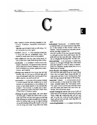 Từ điển y học anh việt