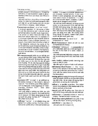 Từ điển y học anh việt