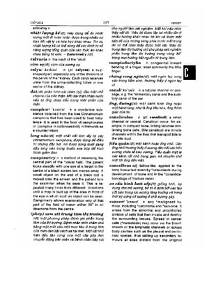 Từ điển y học anh việt