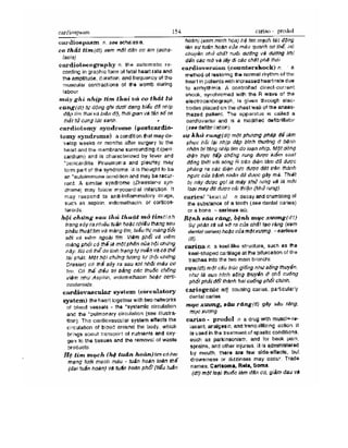 Từ điển y học anh việt