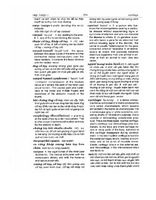 Từ điển y học anh việt