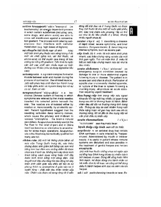 Từ điển y học anh việt