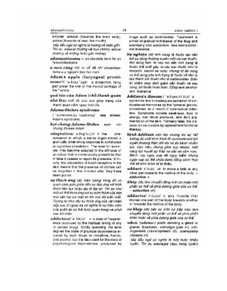 Từ điển y học anh việt