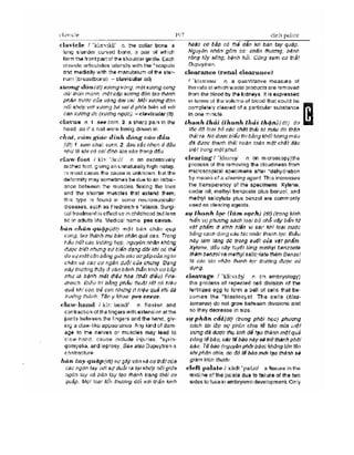 Từ điển y học anh việt