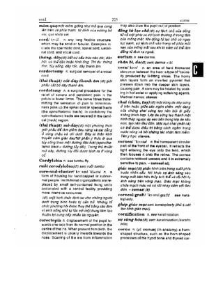 Từ điển y học anh việt