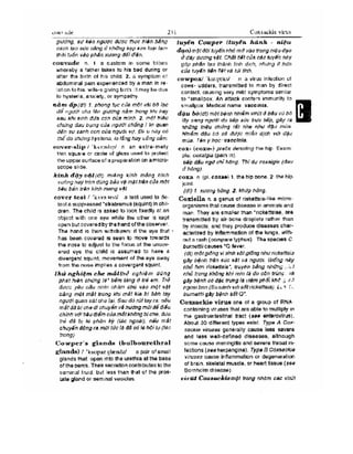 Từ điển y học anh việt