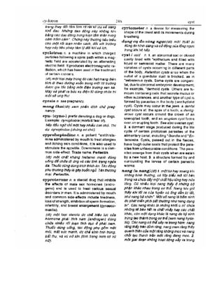 Từ điển y học anh việt