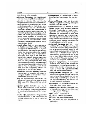 Từ điển y học anh việt