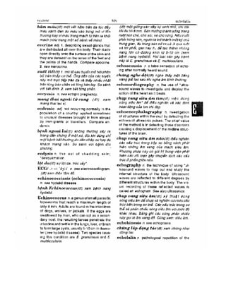 Từ điển y học anh việt