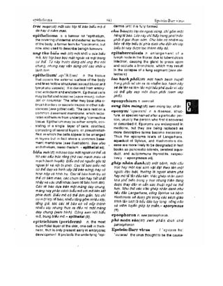 Từ điển y học anh việt