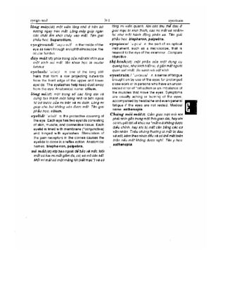 Từ điển y học anh việt