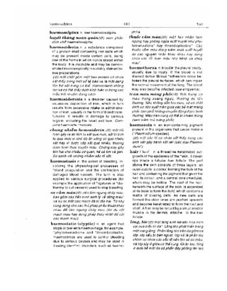 Từ điển y học anh việt