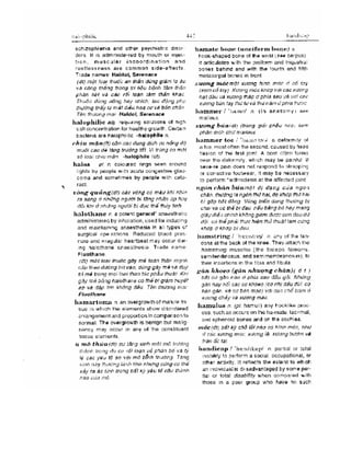 Từ điển y học anh việt