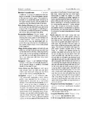 Từ điển y học anh việt