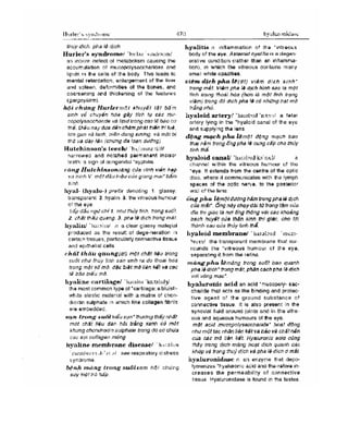 Từ điển y học anh việt