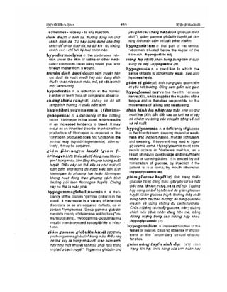 Từ điển y học anh việt