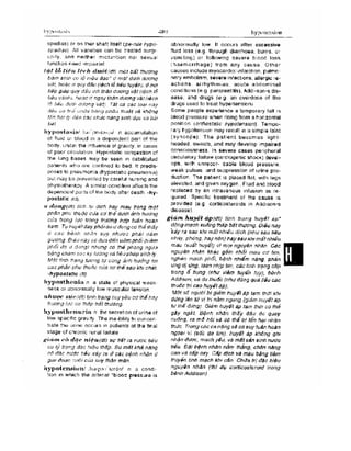 Từ điển y học anh việt