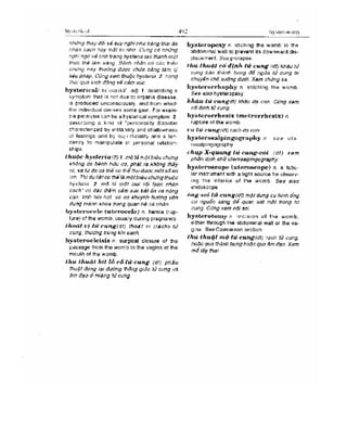 Từ điển y học anh việt