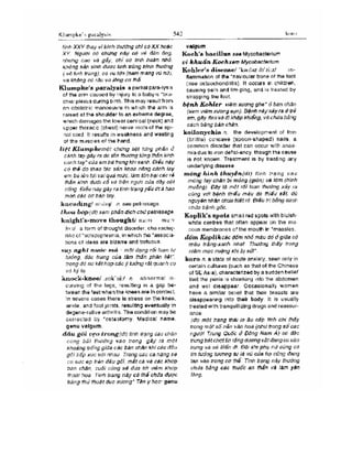 Từ điển y học anh việt