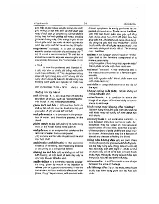 Từ điển y học anh việt