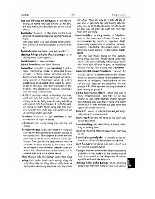 Từ điển y học anh việt