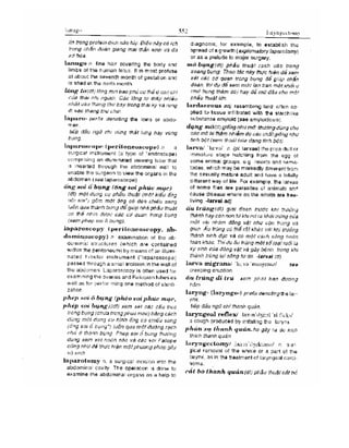 Từ điển y học anh việt