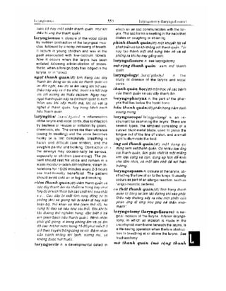 Từ điển y học anh việt