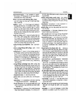 Từ điển y học anh việt