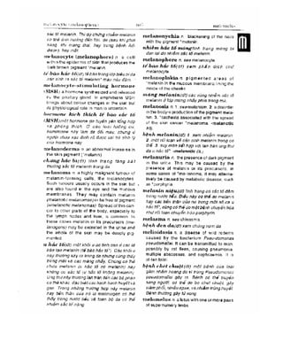 Từ điển y học anh việt