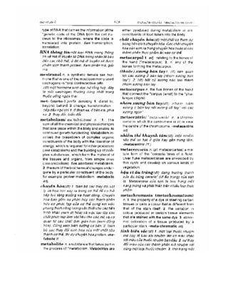 Từ điển y học anh việt