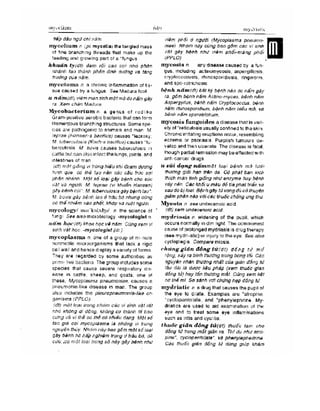 Từ điển y học anh việt