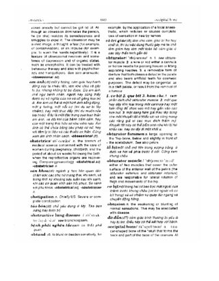 Từ điển y học anh việt