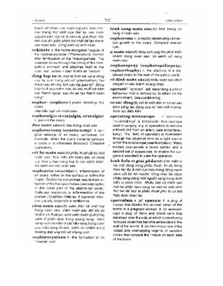 Từ điển y học anh việt