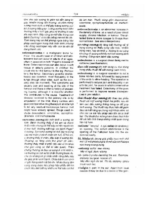 Từ điển y học anh việt