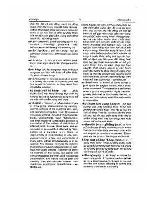 Từ điển y học anh việt