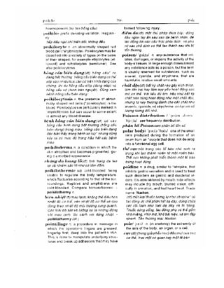 Từ điển y học anh việt