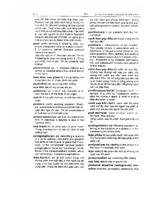 Từ điển y học anh việt