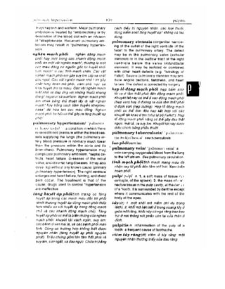 Từ điển y học anh việt