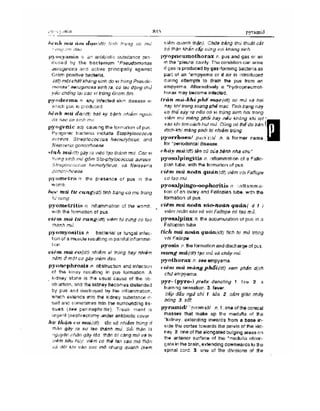 Từ điển y học anh việt