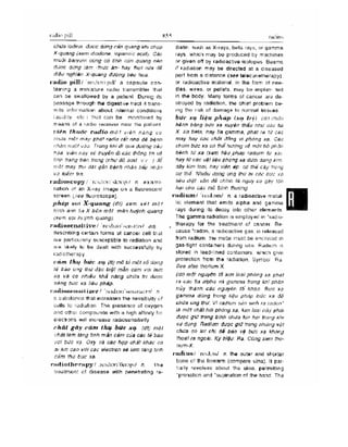 Từ điển y học anh việt