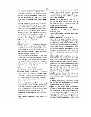 Từ điển y học anh việt