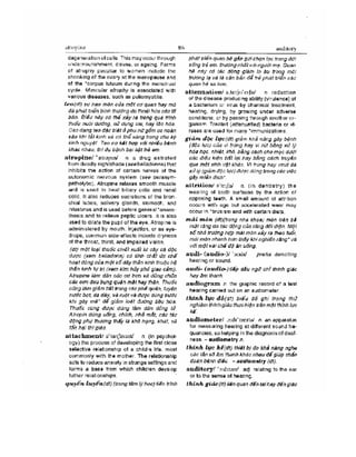 Từ điển y học anh việt