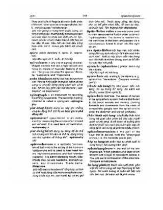 Từ điển y học anh việt