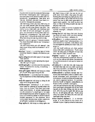 Từ điển y học anh việt