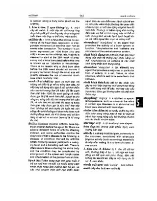 Từ điển y học anh việt