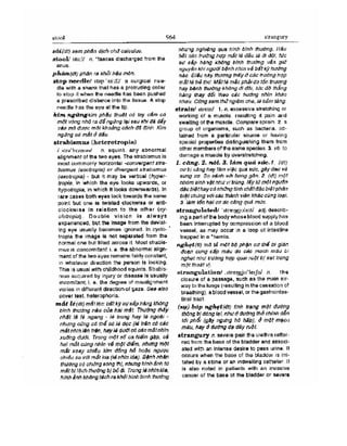 Từ điển y học anh việt