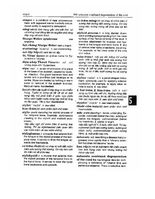 Từ điển y học anh việt