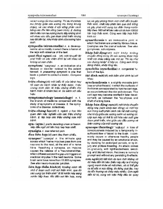 Từ điển y học anh việt