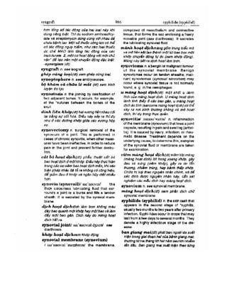 Từ điển y học anh việt