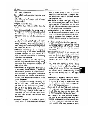 Từ điển y học anh việt